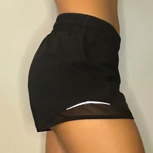 BLACK ATHLETIC SHORTS
